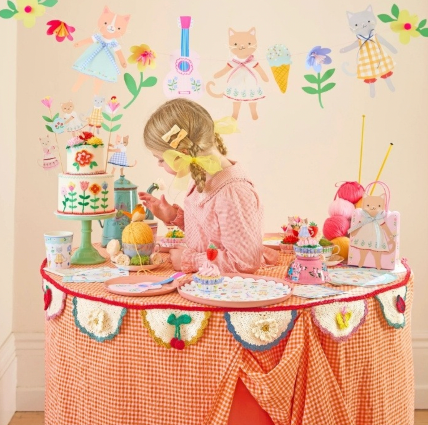 taarttoppers kat poes feest deco decoratie verjaardag meri meri