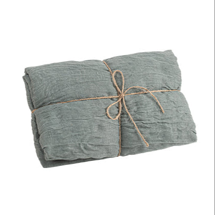 tafelloper zacht eucalyptus cheesecloth feest deco decoratie