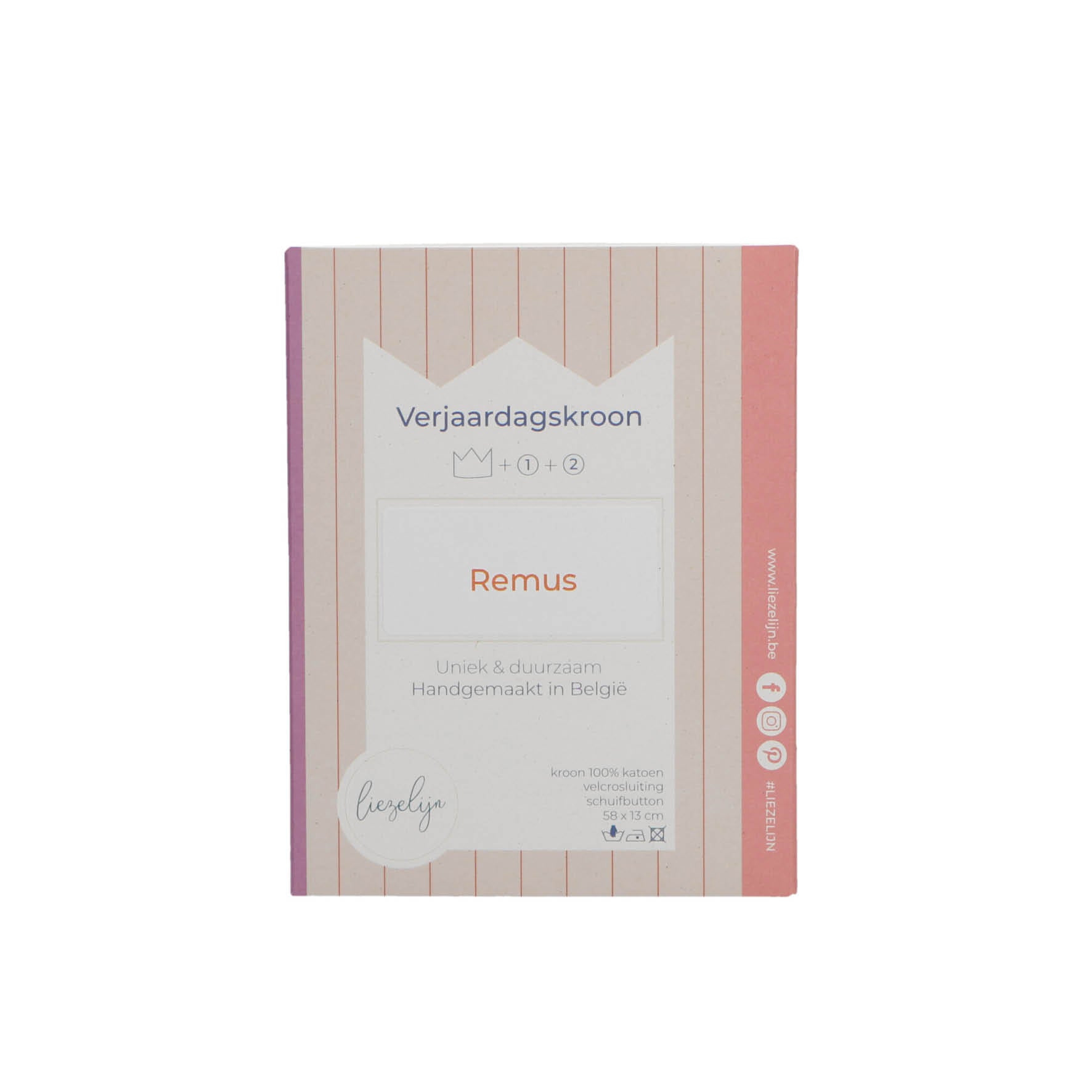 Verjaardagskroon 'Remus' - Cognac