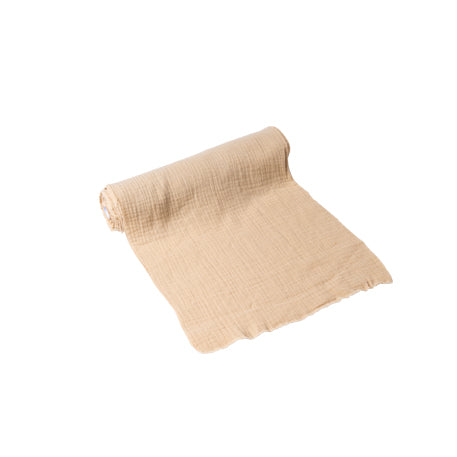 Tafelloper Beige katoengaas/tetra (3m x 30cm)