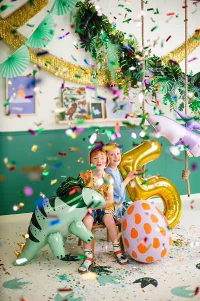 Triceratops Dino Dinosaurus Folieballon  XXL feest party verjaardag