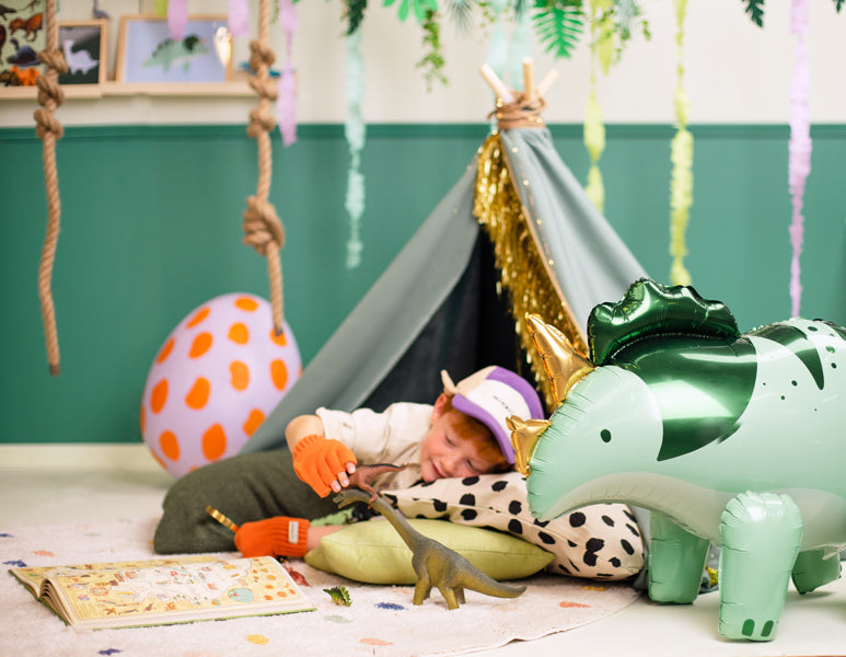Triceratops Dino Dinosaurus Folieballon  XXL feest party verjaardag