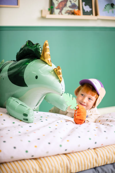Triceratops Dino Dinosaurus Folieballon  XXL feest party verjaardag