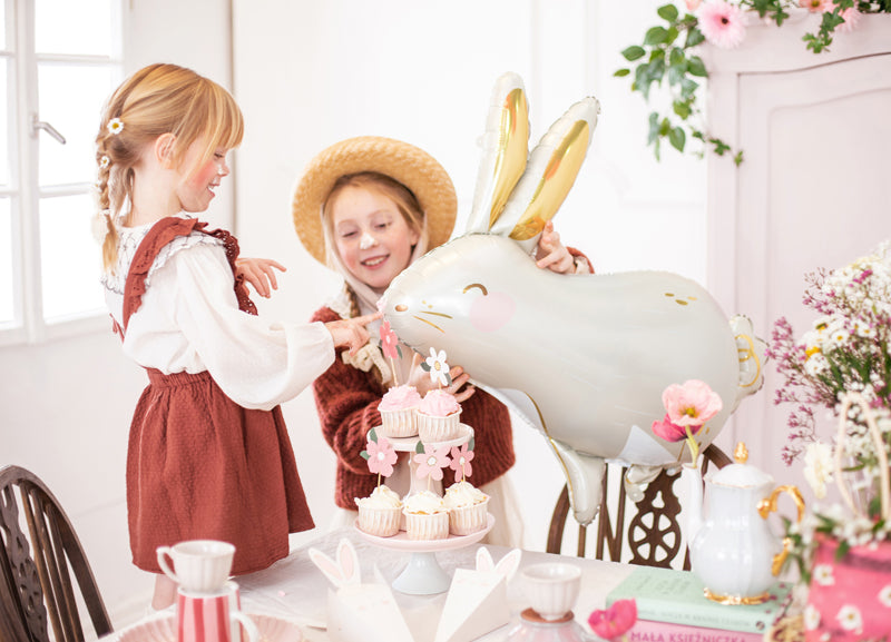 Folieballon konijn dieren pasen lente feest verjaardag