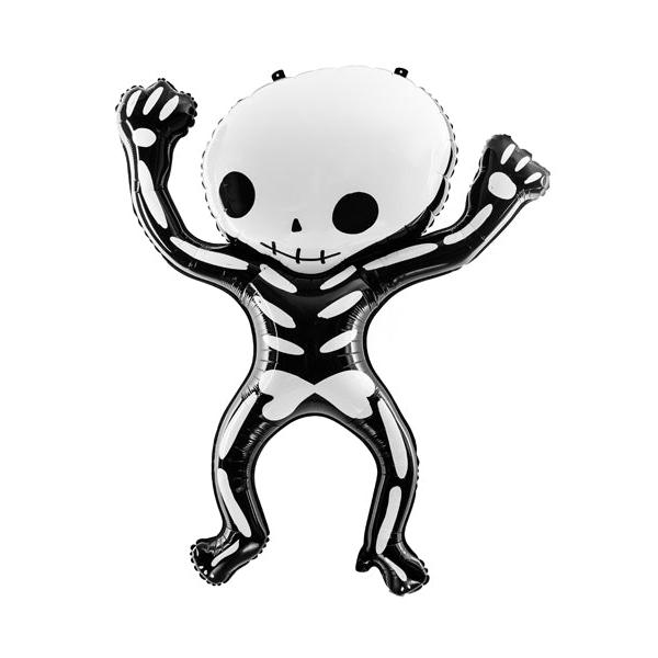 skelet folieballon halloween