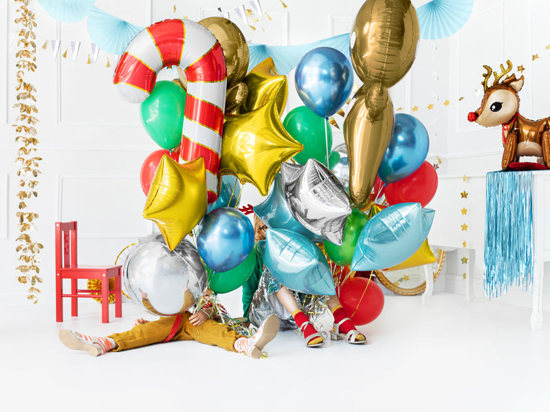 Folieballon rendier rudolf kerst kerstmis