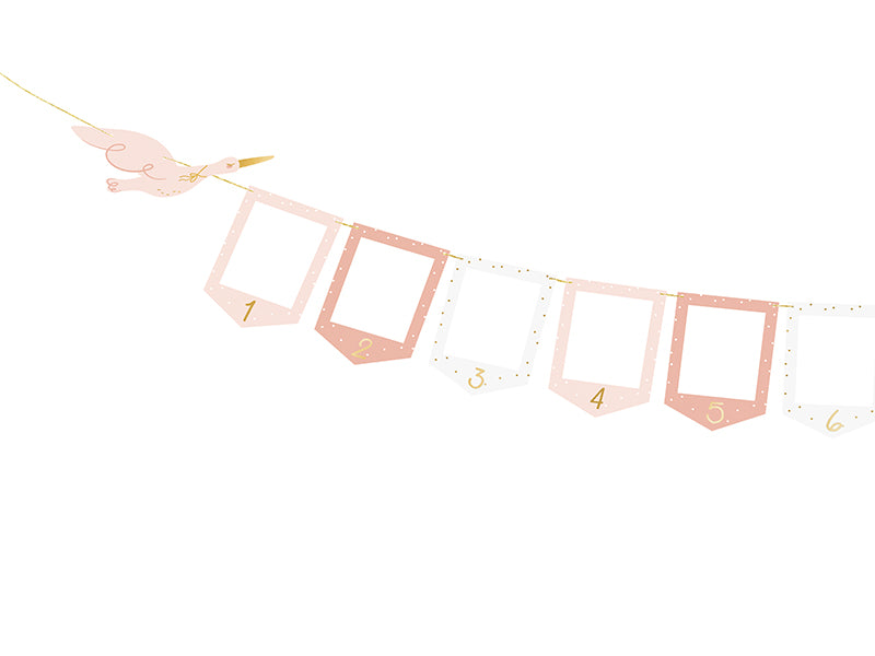 slinger fotokaders babyshower babyborrel baby geboorte decoratie feest