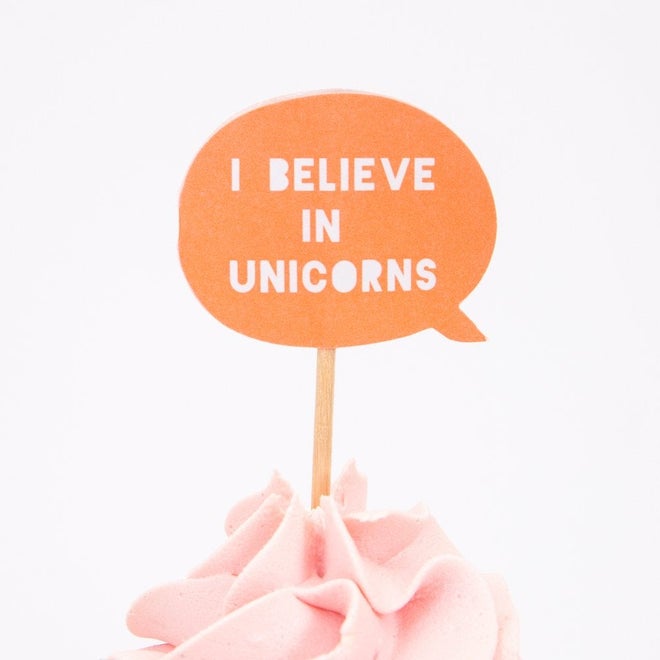 Unicorn cupcake kit - 24 cupcakes