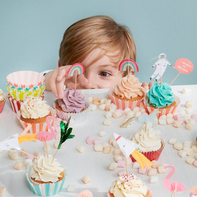 Unicorn cupcake kit - 24 cupcakes