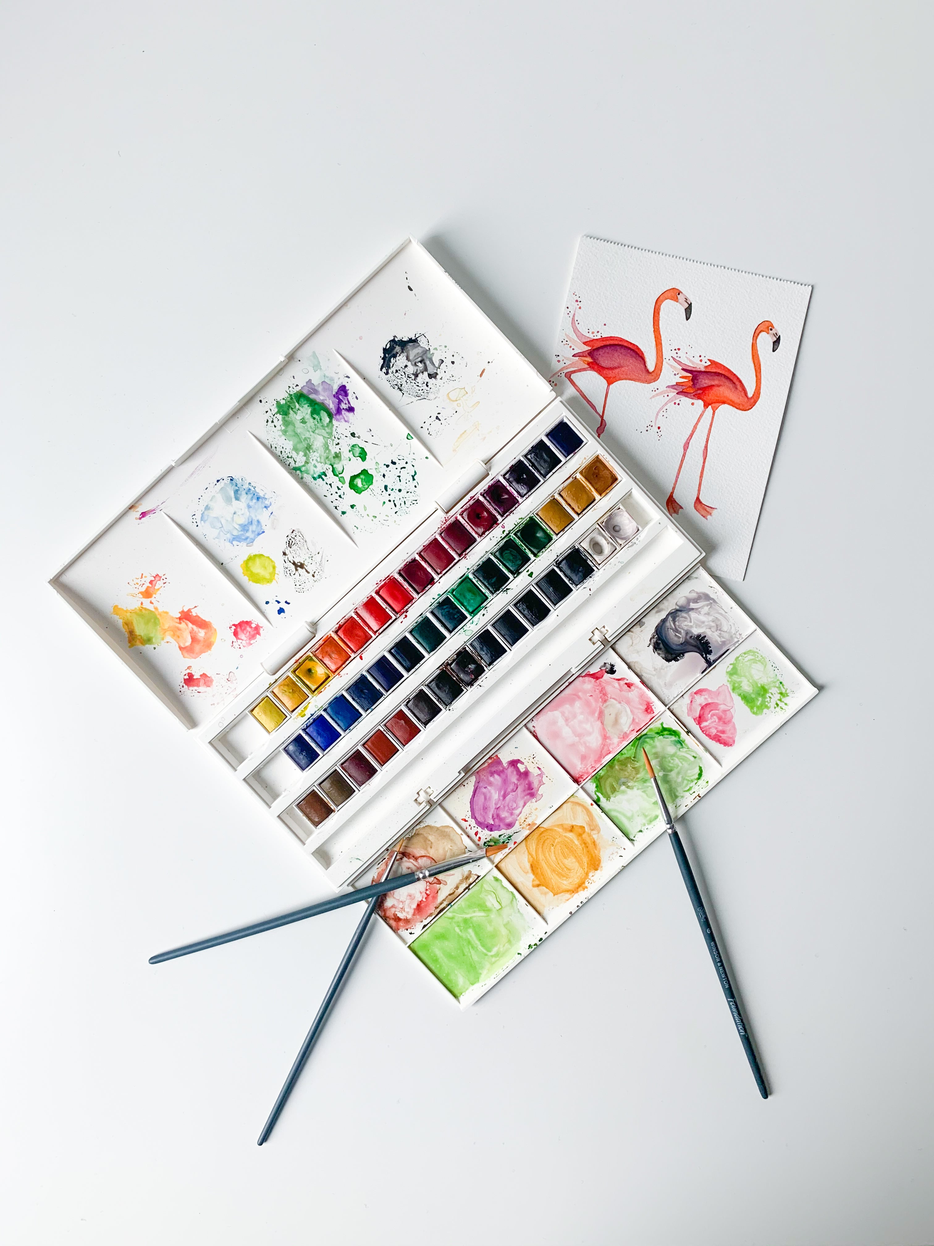 Mijlpaalkaarten 'Mijn eerste jaar' - Flamingo
