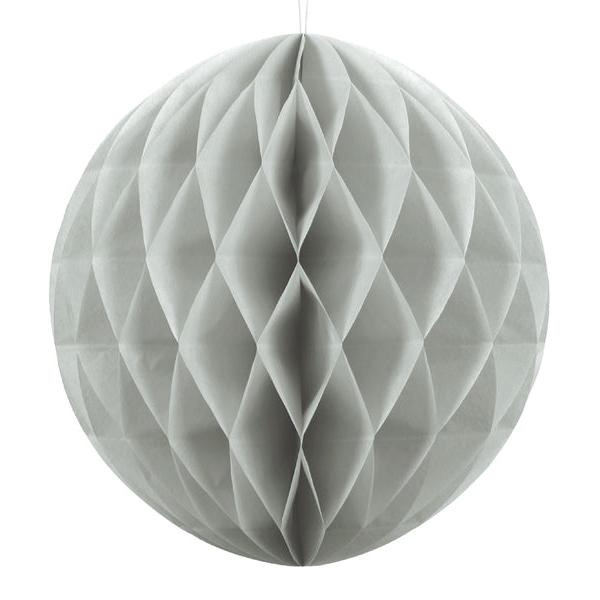 Honeycomb grijs rond tissuepapier vloepapier feest decoratie