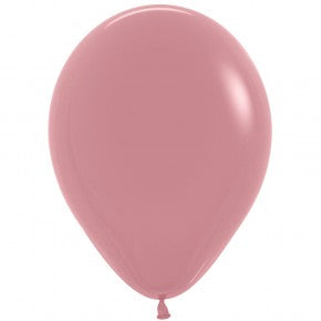 Ballonnen rosewood warm roze oud roze