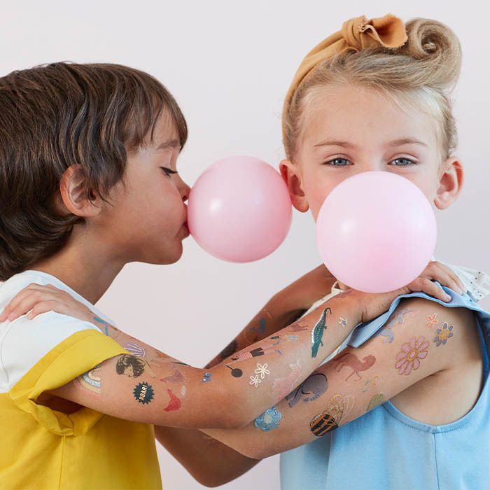Dino plak tattoos