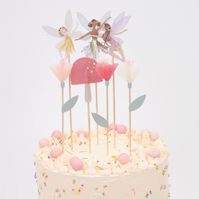 Elfjes taart cake topper Meri Meri feest decoratie taart cupcake