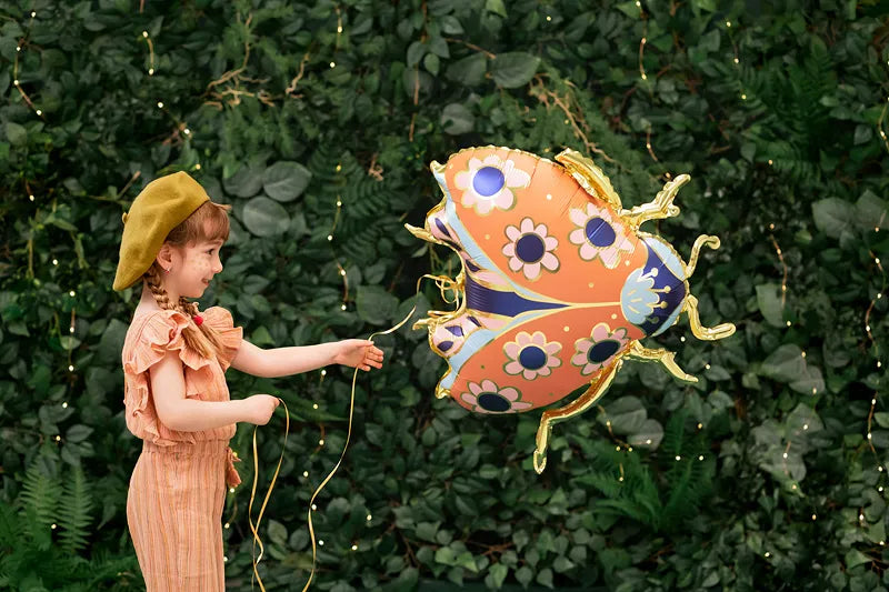 folieballon lieveheersbeestje feest decoratie verjaardag