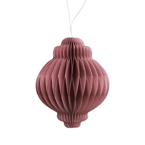 kerstbal ornament kerstmis oud roze duurzaam herbruikbaar
